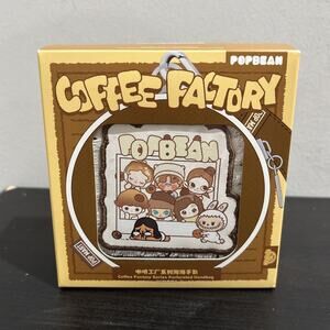 Popbean Coffee Factory Series Perforated Handbag Blind Box POPMART Authentic NEW